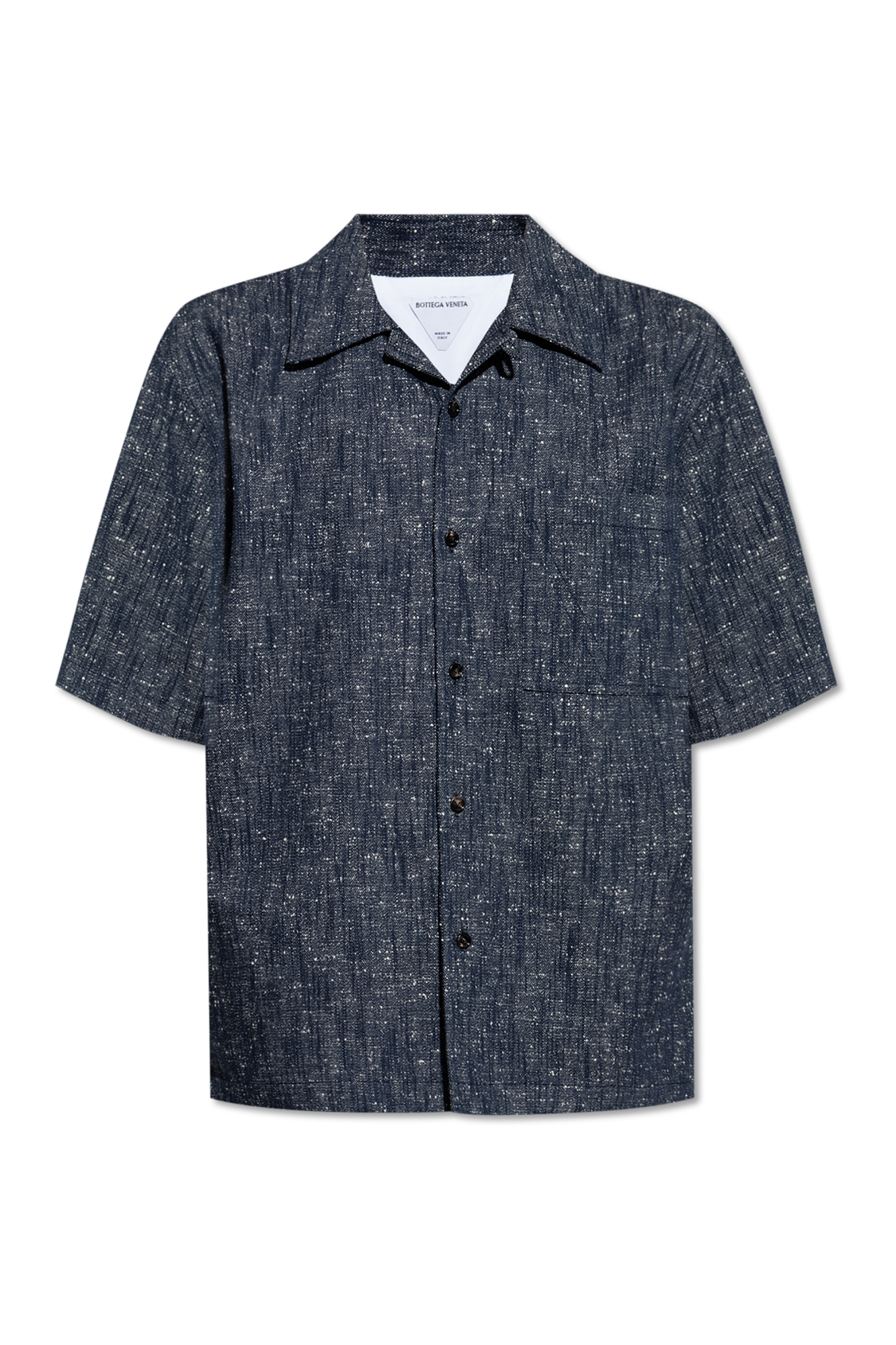 ■BOTTEGA VENETA■ Light Cotton BV Embroidered Short Sleeve Bottega Veneta Short-sleeve shirt | Men's Clothing | Vitkac